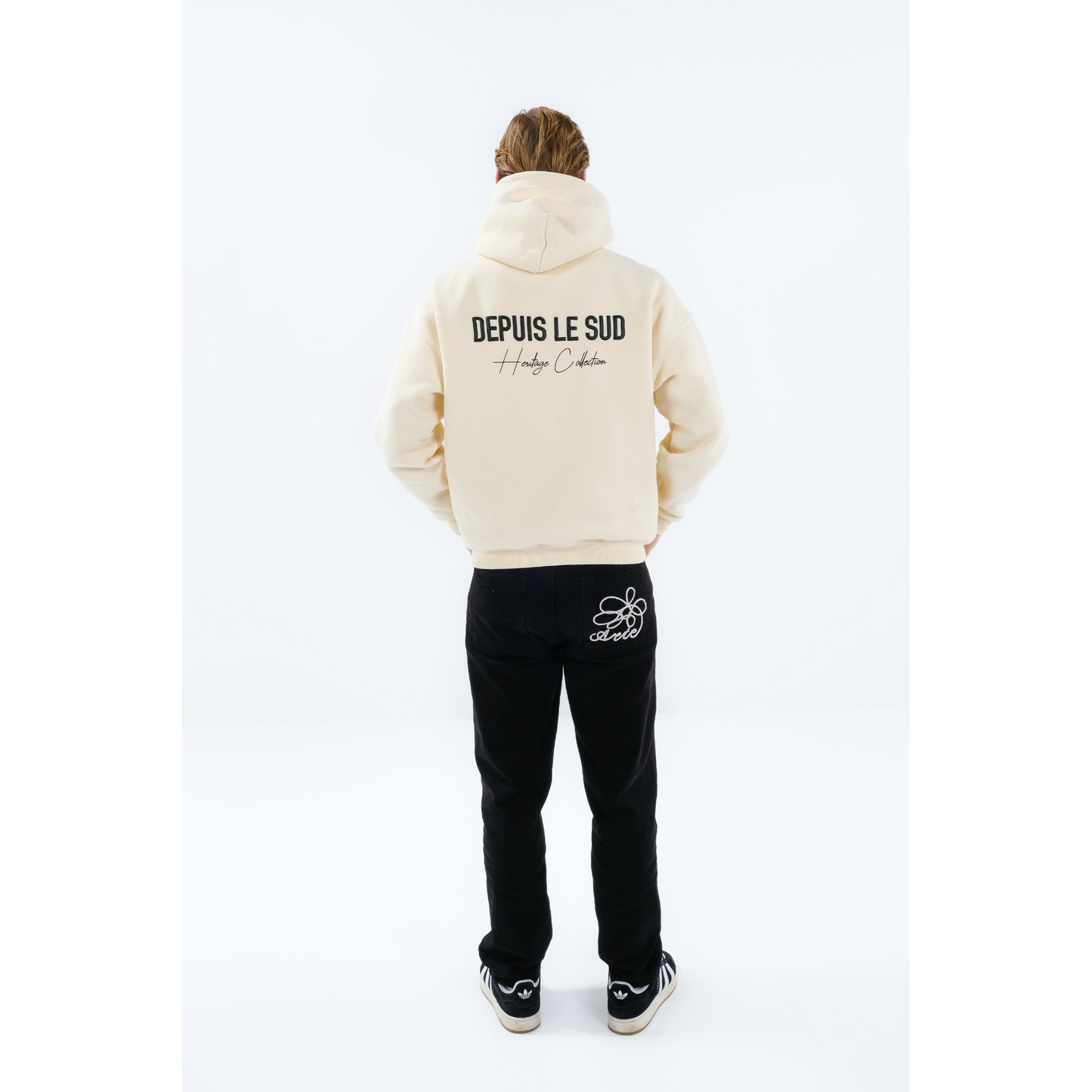 Heritage Hoodie - Cream Apricot